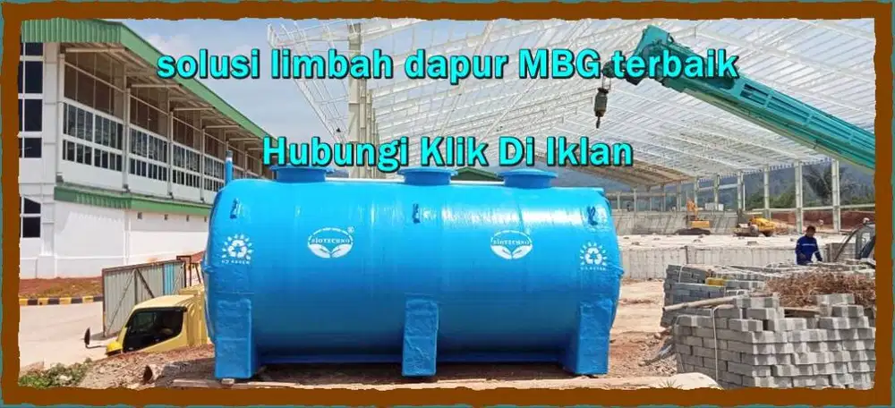 instalasi limbah dapur MBG