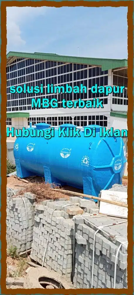 IPAL dapur anti bau MBG