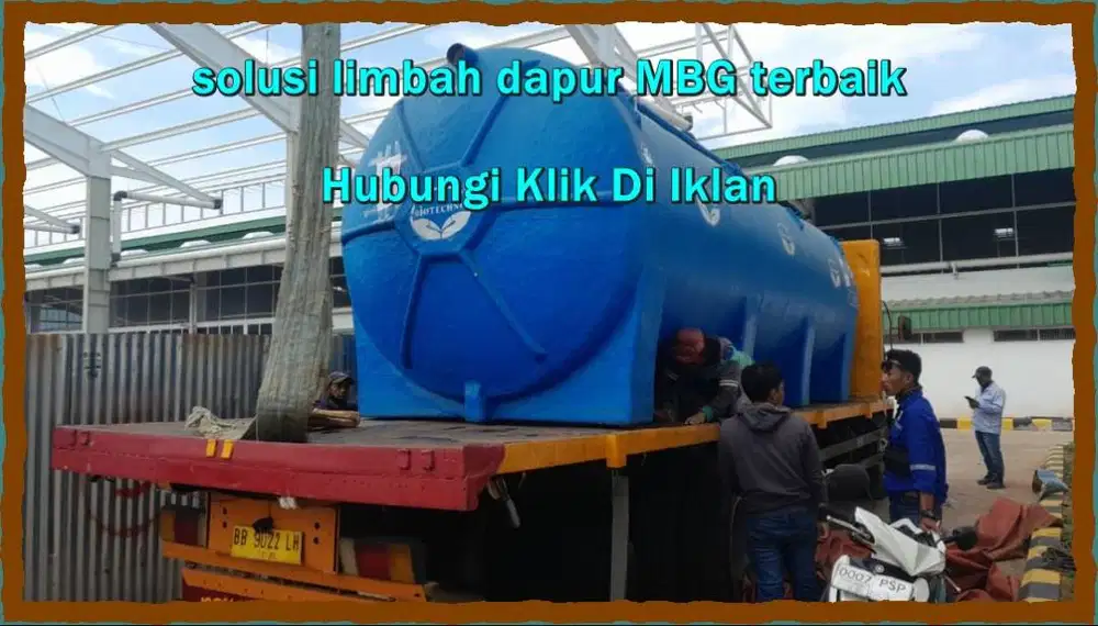 IPAL dapur anti bau MBG