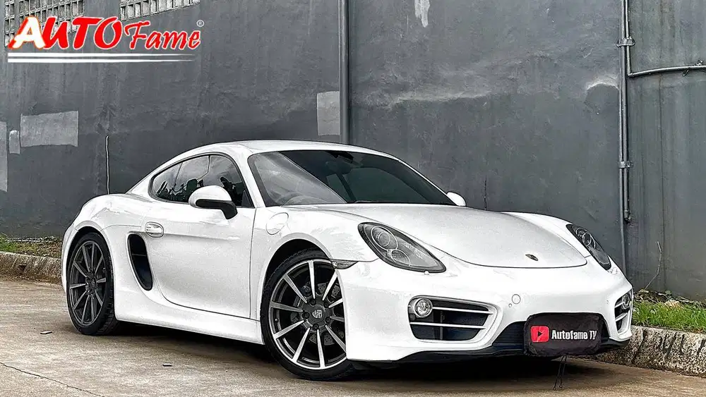 Porsche Cayman 2.7 Sport Chrono Sport Exhaust FULLSPEC NIK 2014