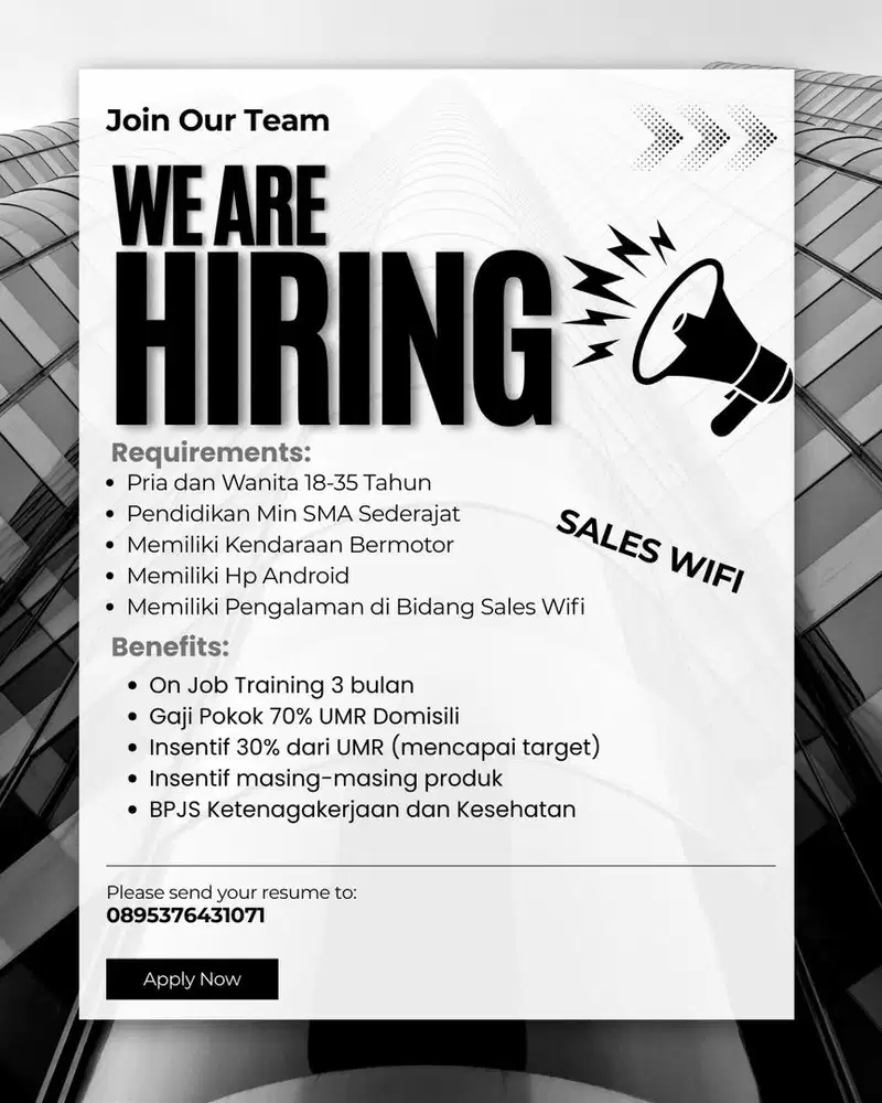 Sales Canvasing Wifi