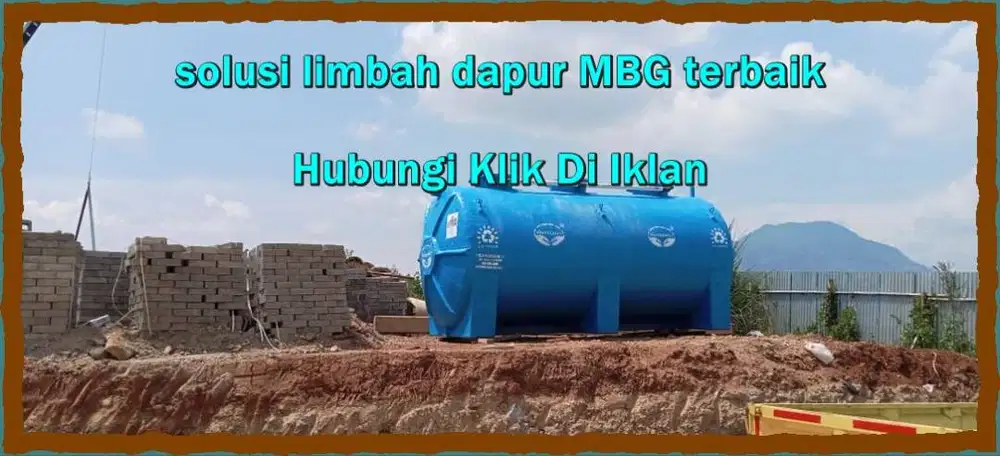 sistem IPAL dapur makanan MBG