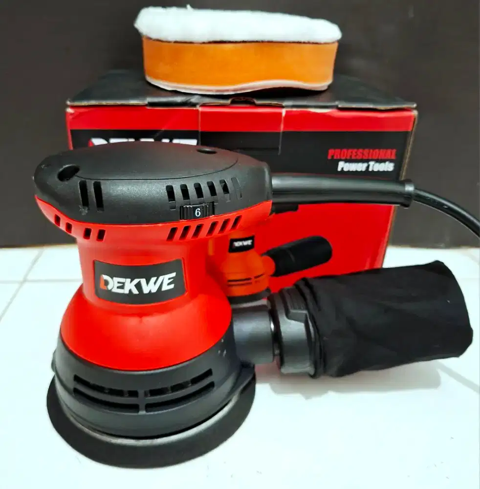 Baru orbital sander mesin amplas dan poles dengan penyedot