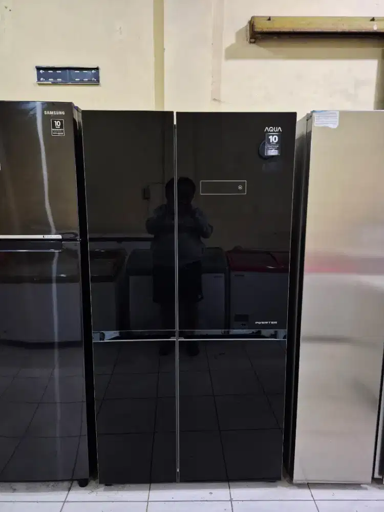 KULKAS SBS AQUA INVERTER