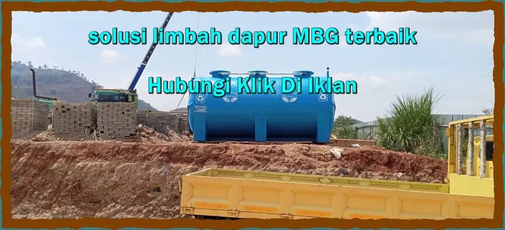 IPAL MBG dapur modern