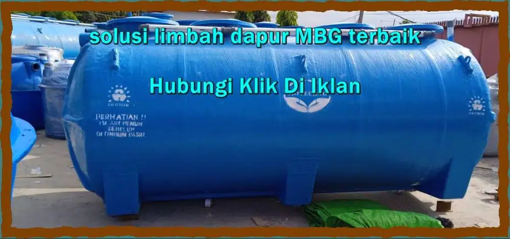 instalasi limbah dapur MBG