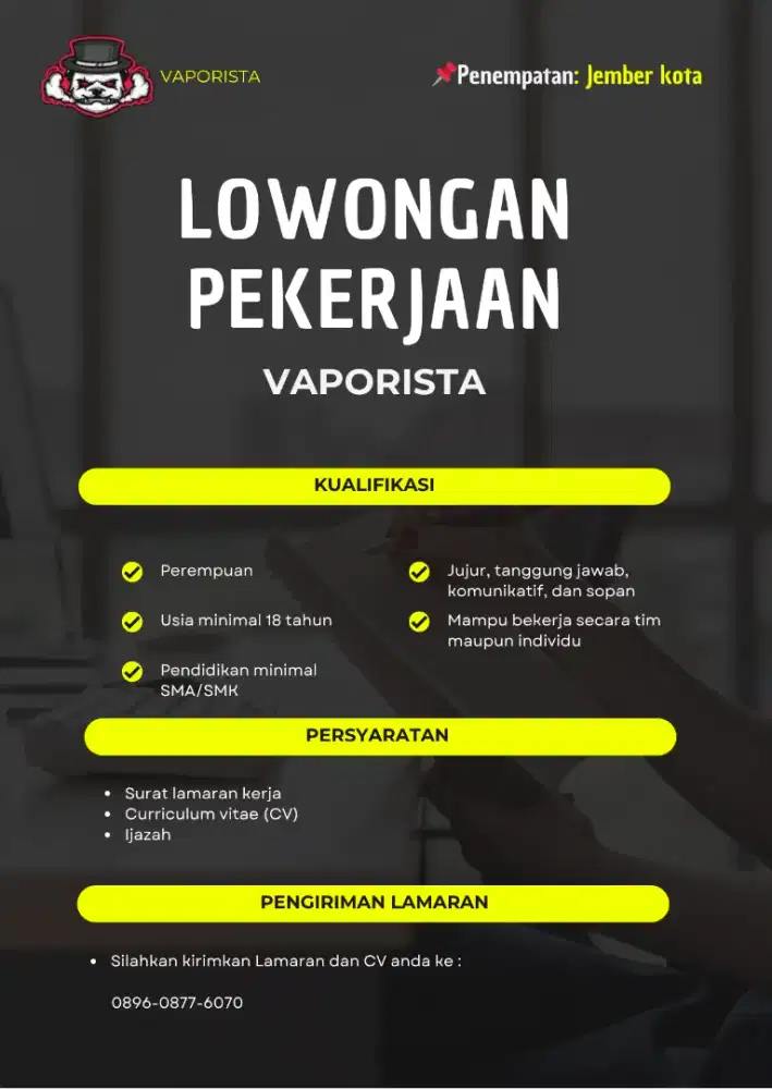 Lowongan pekerjaan