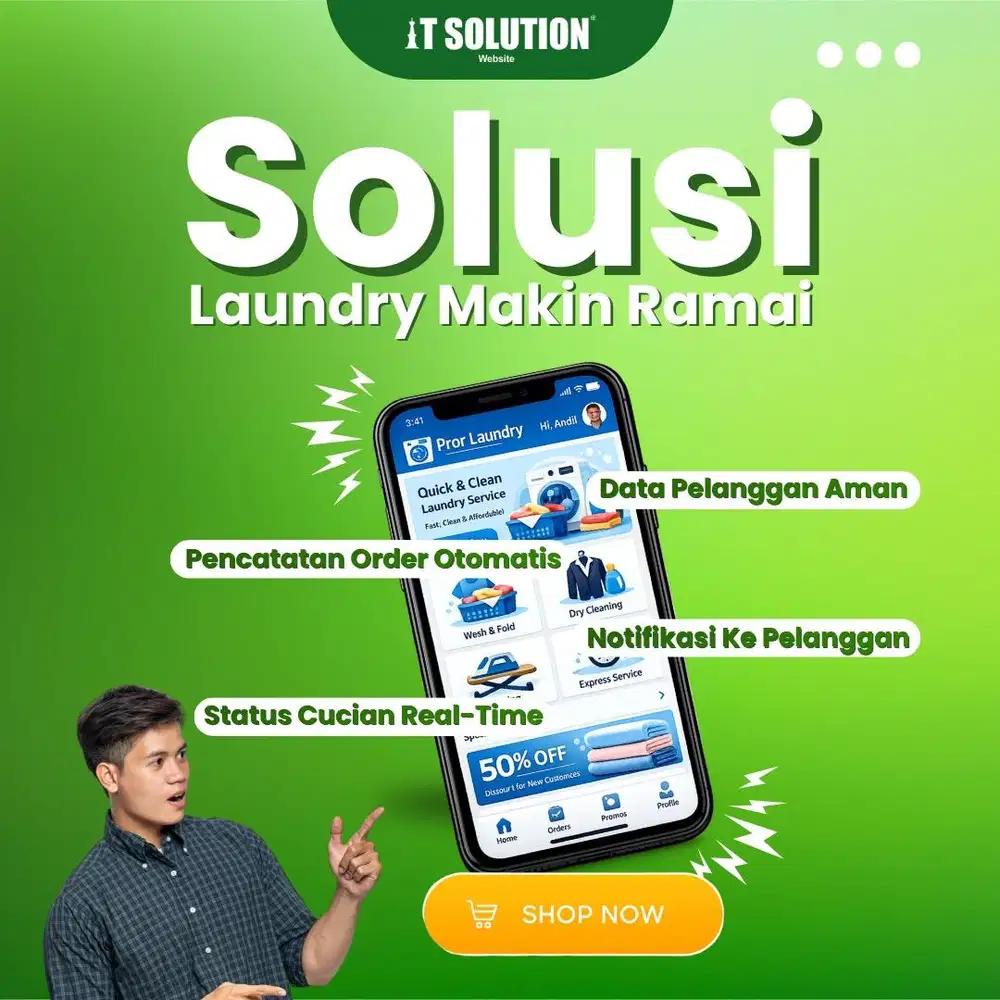 Sistem Laundry Custom di Malang