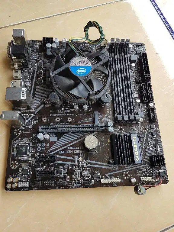 Sepaket Intel Core i5 10400F | Gigabyte B460M-DS3H lga 1200