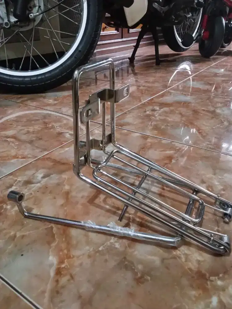 Rak jepit depan honda kirana 125