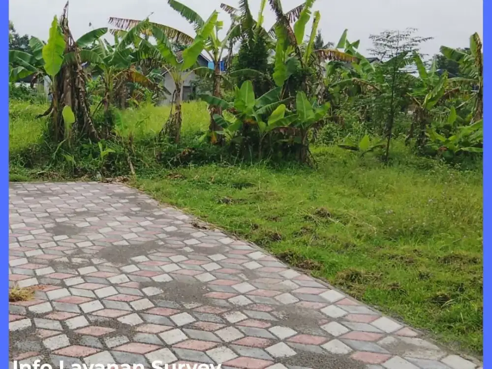 Tanah Jogja Dekat Pasar Stan Maguwoharjo Siap Balik Nama