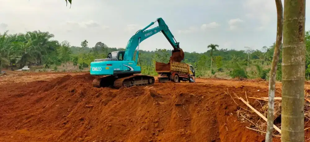 Bongkaran rumah tua bobok beton land clearing cut and fill