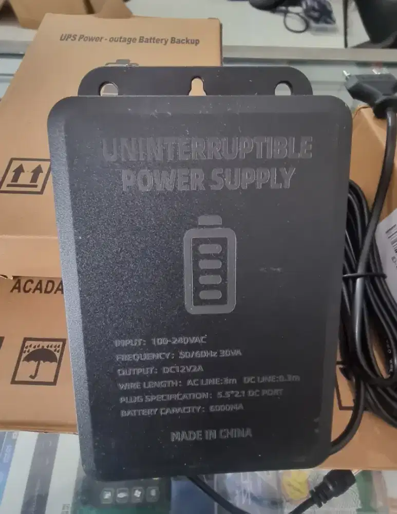 UPS 12 volt - buat router, camera cctv dll