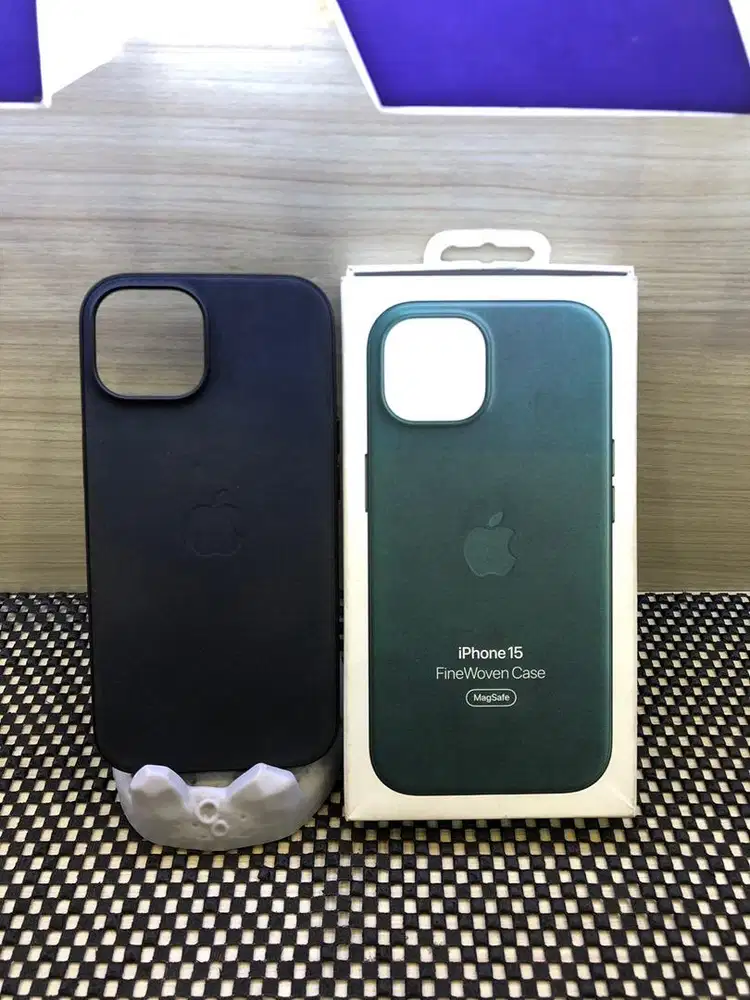 CASING IPHONE 15 SECOND RESMI MAGSAFE FIREWOVEN