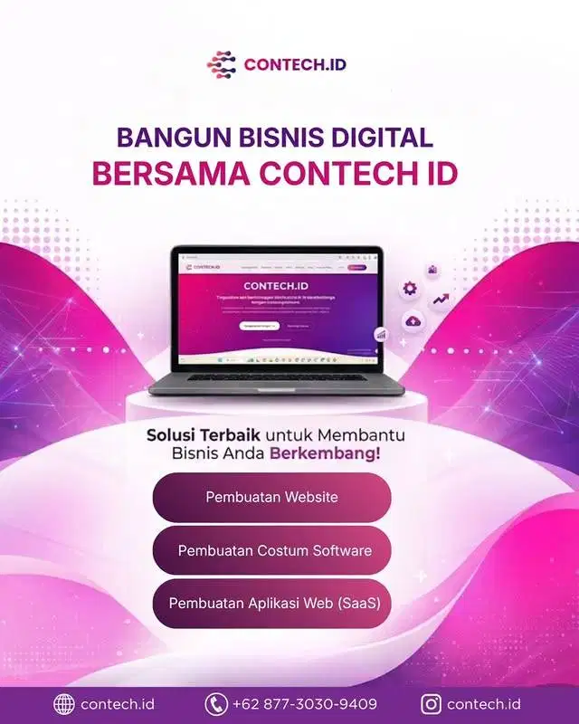 Software Manajemen Bisnis – Contech.id, Solusi Digital UMKM & Startup