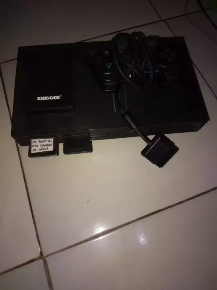 DIJUAL KONSOL PLAYSTATION 2 (PS2) FAT