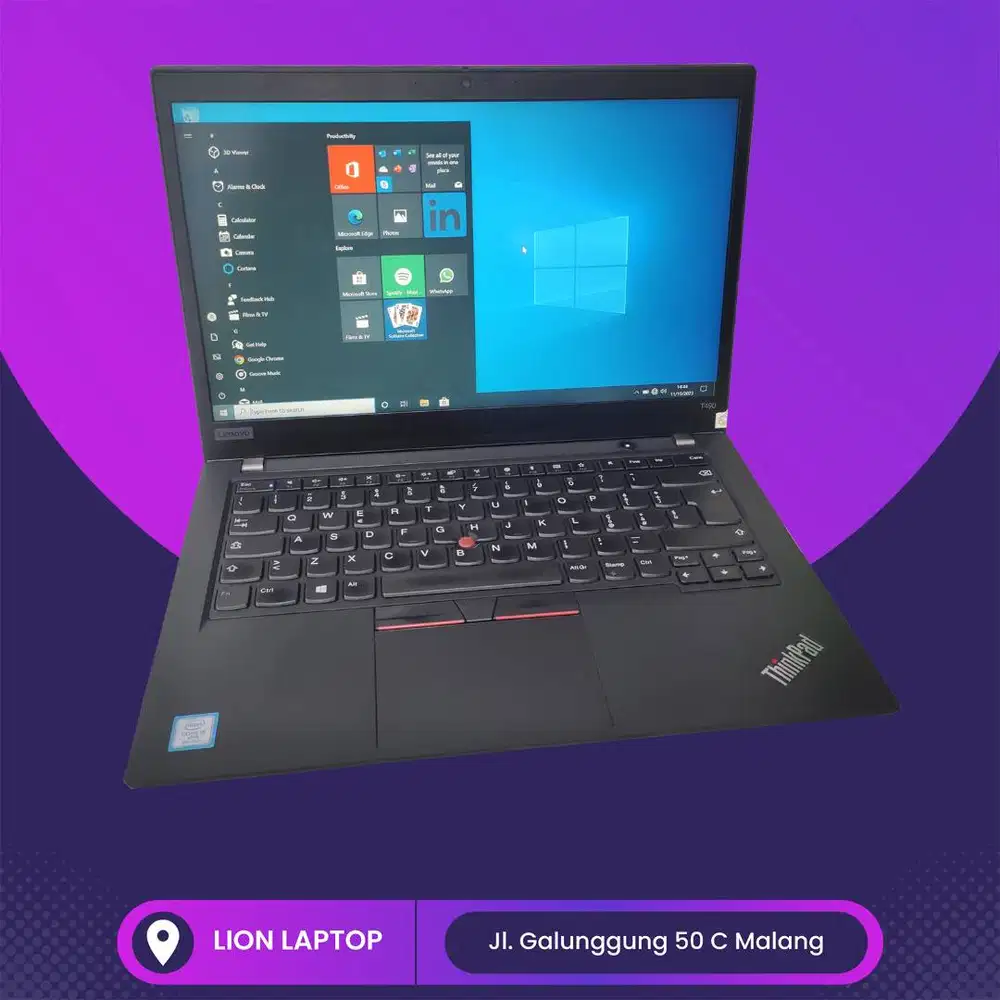 RAM 16GB i5 Gen 8 SSD 256GB Lenovo Thinkpad T490 [02|04]