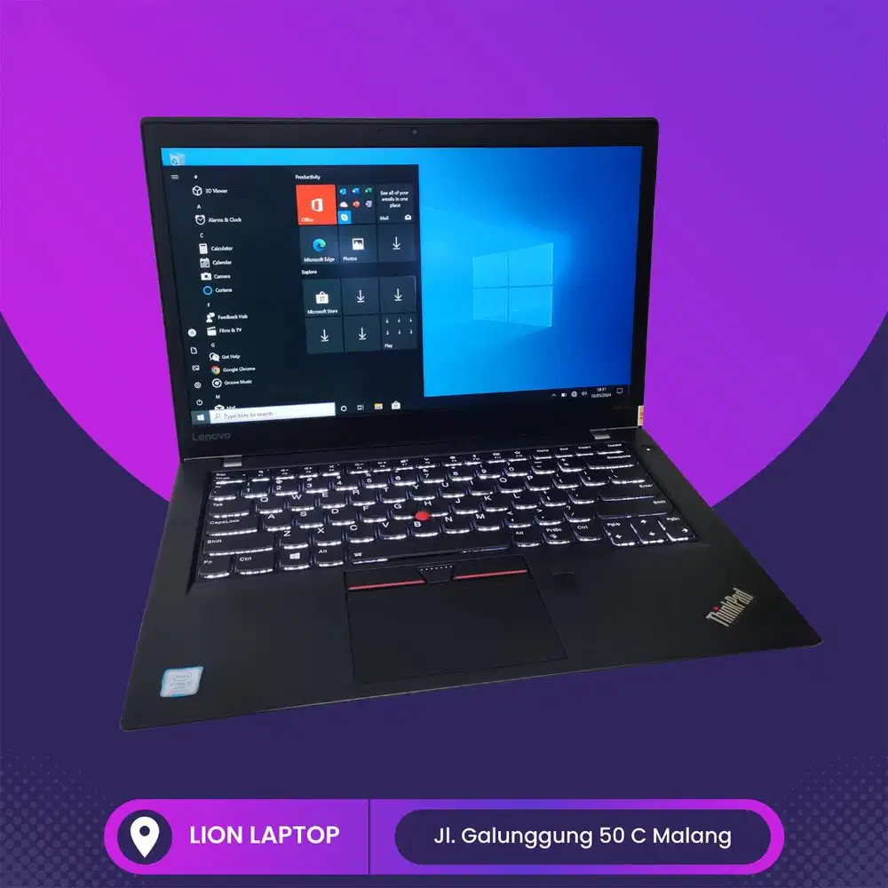 Core i5 Gen 7 RAM 8GB SLIM TOUCHSCREEN Lenovo Thinkpad T470s [02|04]