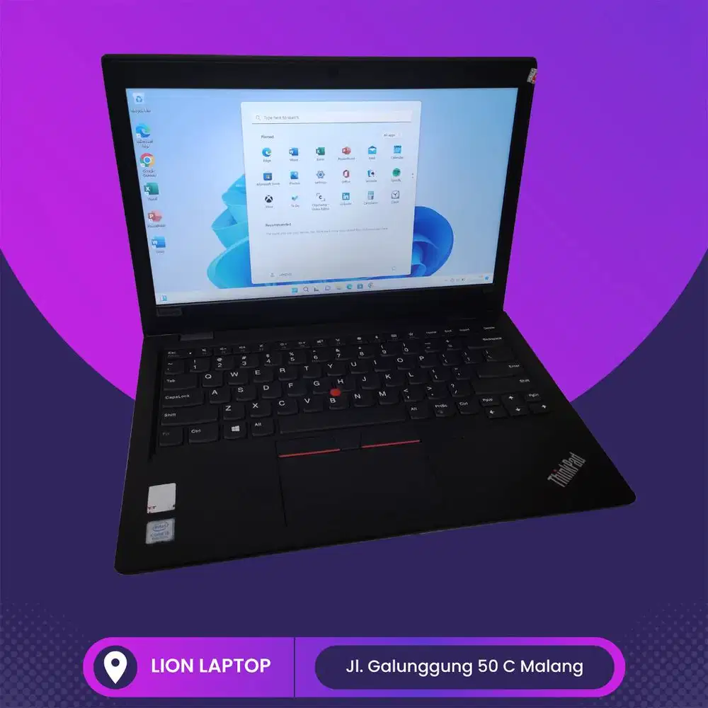 Core i5 Gen 8 RAM 8GB SSD 256GB Lenovo Thinkpad L390 [02|04]