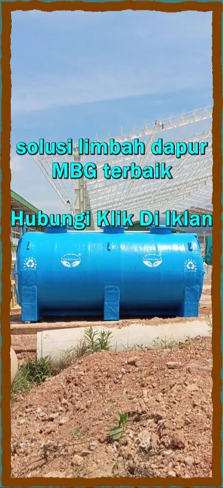 instalasi limbah dapur MBG