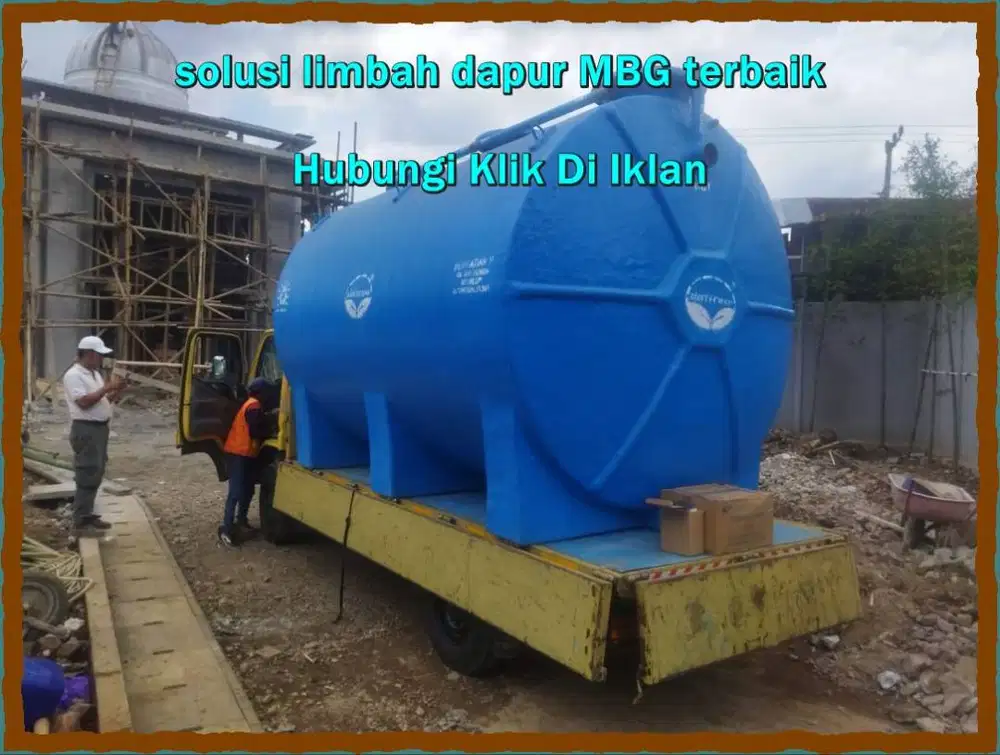 IPAL dapur anti bau MBG