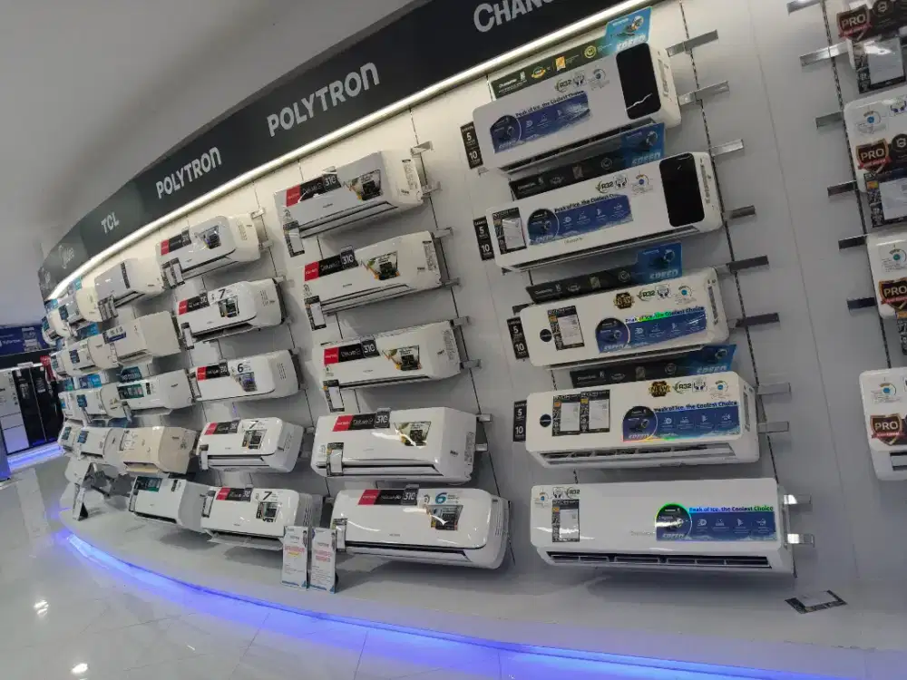 AC mulai dari 1/2 pk - 1 pk ready stok yah