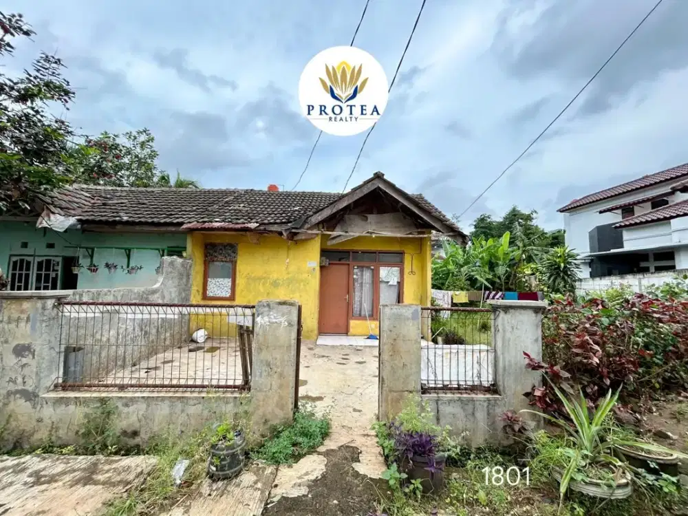 Rumah Tua, Tanah Ngantong. Cocok untuk dibangun Kos-kosan