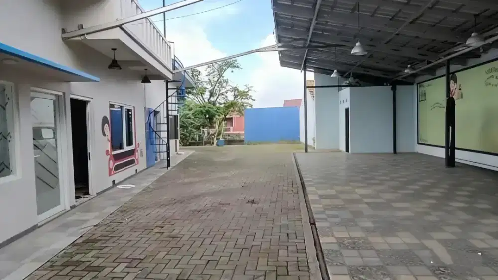 DISEWAKAN LAHAN & BANGUNAN DI PINGGIR JL RAYA HANKAM UJUNG ASPAL