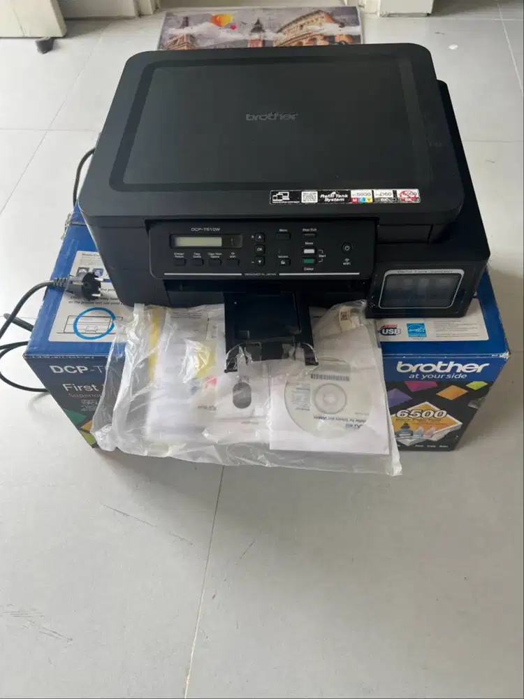 Printer Brother DCP-T710W Second Head Rusak Unable 49 Buat Kanibal