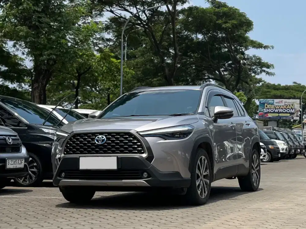 OBRAL TERMURAH TOYOTA COROLLA CROSS HYBRID 1.8 AT 2020 SILVER