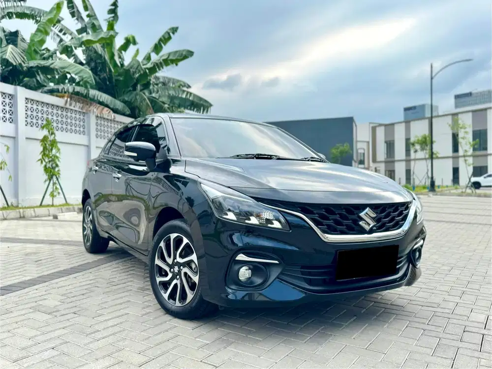 (KM 11 RIBU) Suzuki Baleno HB Facelift Hitam 2023 LIKE NEW