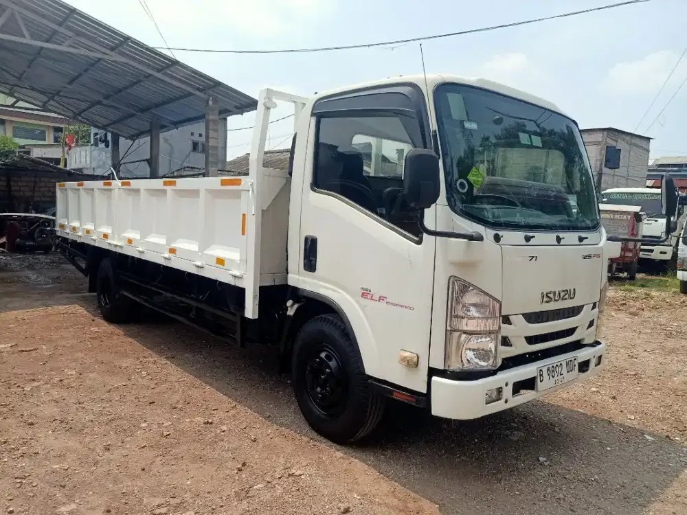 Isuzu elf nmr 71 long sasis bak try way