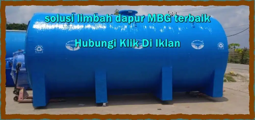 sistem IPAL dapur makanan MBG