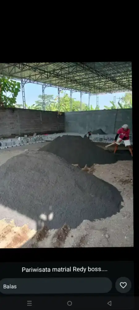 Pasir hitam biasa kualitas terbaik free ongkir