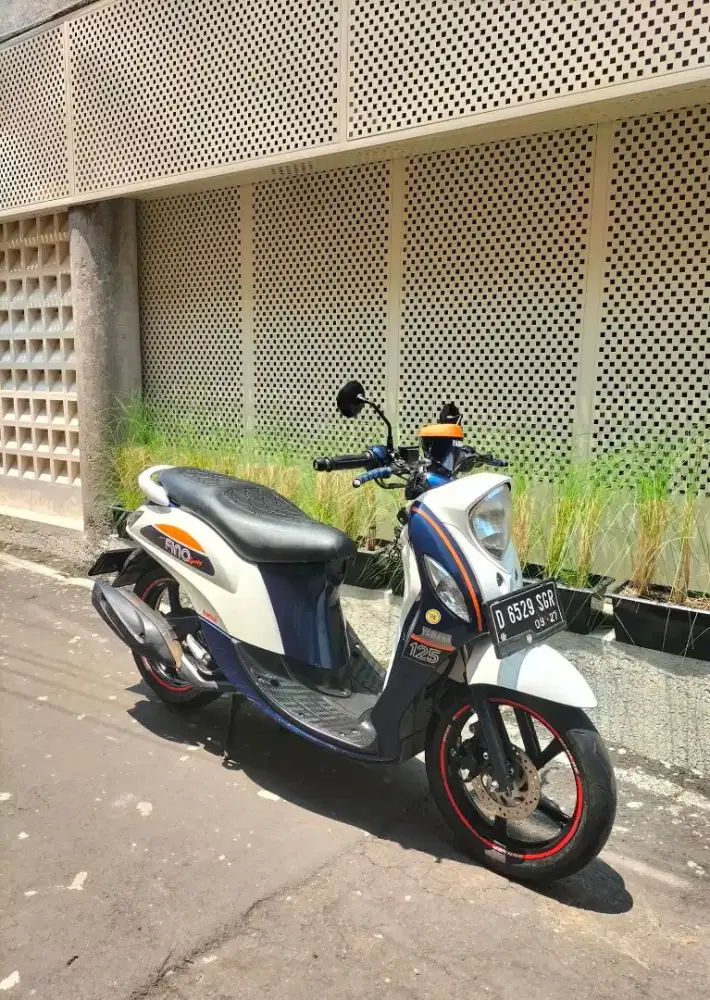 Yamaha Fino Sporty 125 CW 2017 Full Original Low KM Joss Pajak Telat