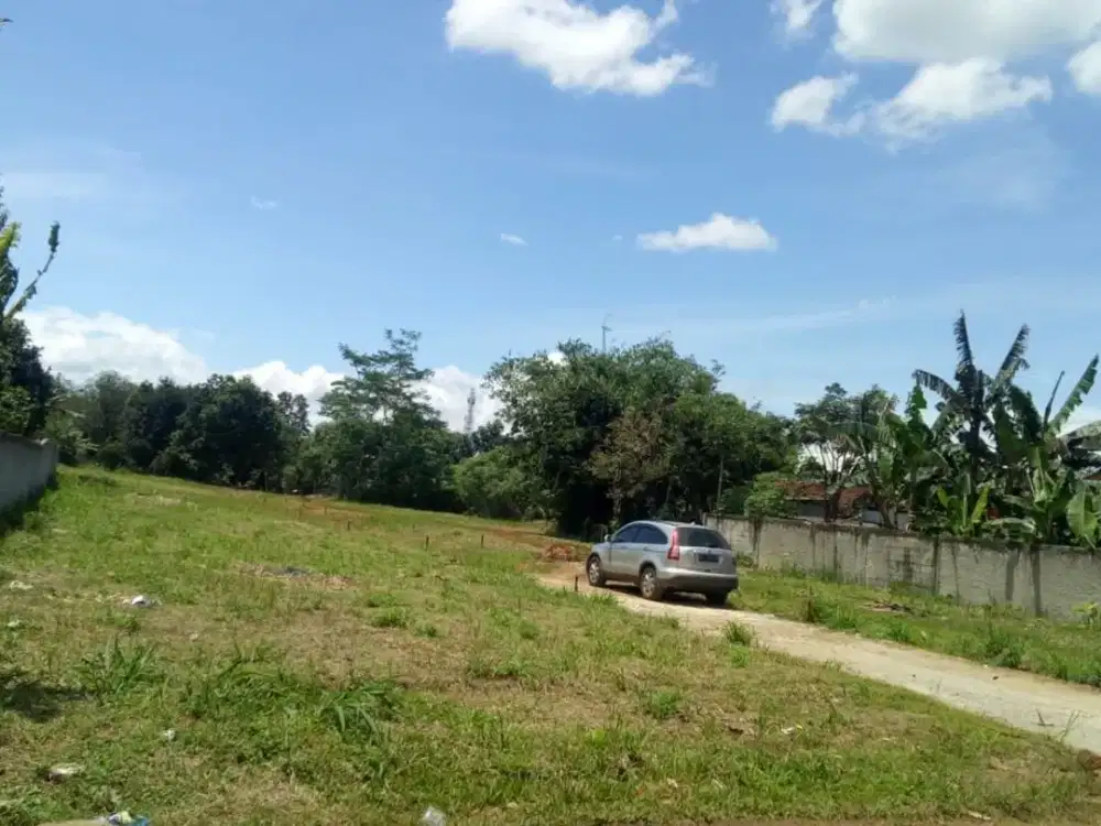 Kavling Murah Bogor Dekat Jalan Bomang (Bojonggede-Kemang) Cicil Tanpa Bunga