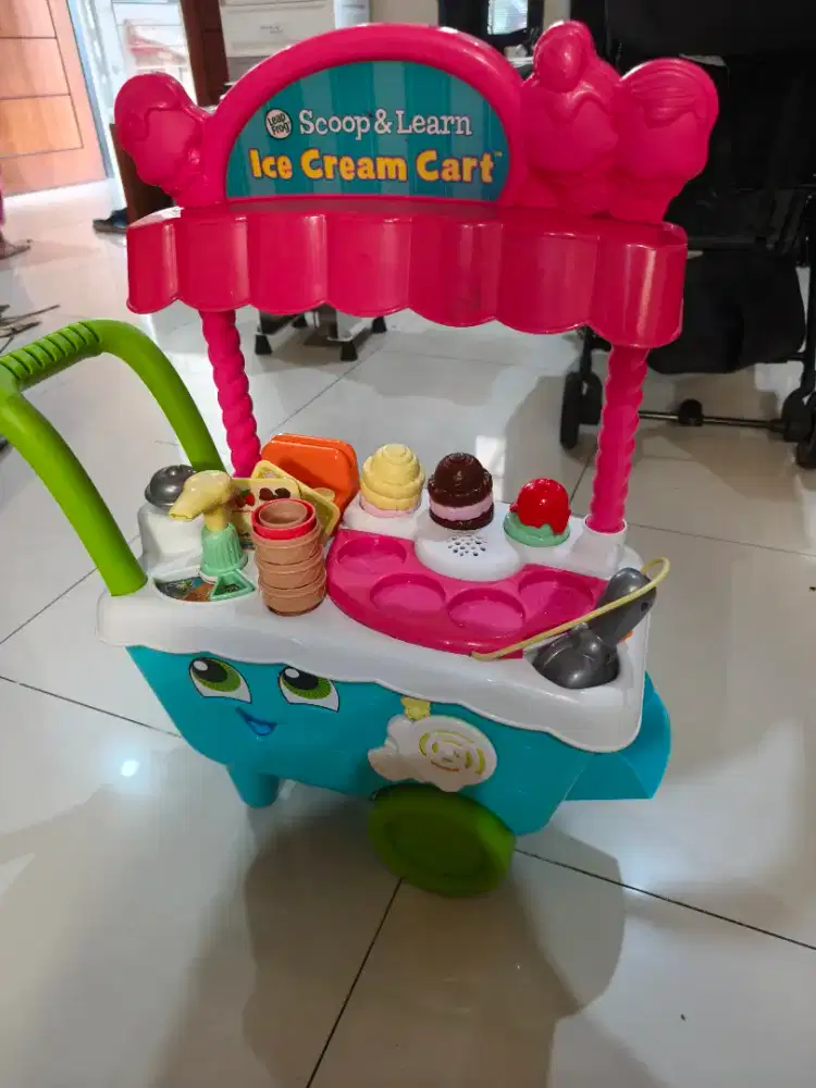 Mainan es krim anak leap frog