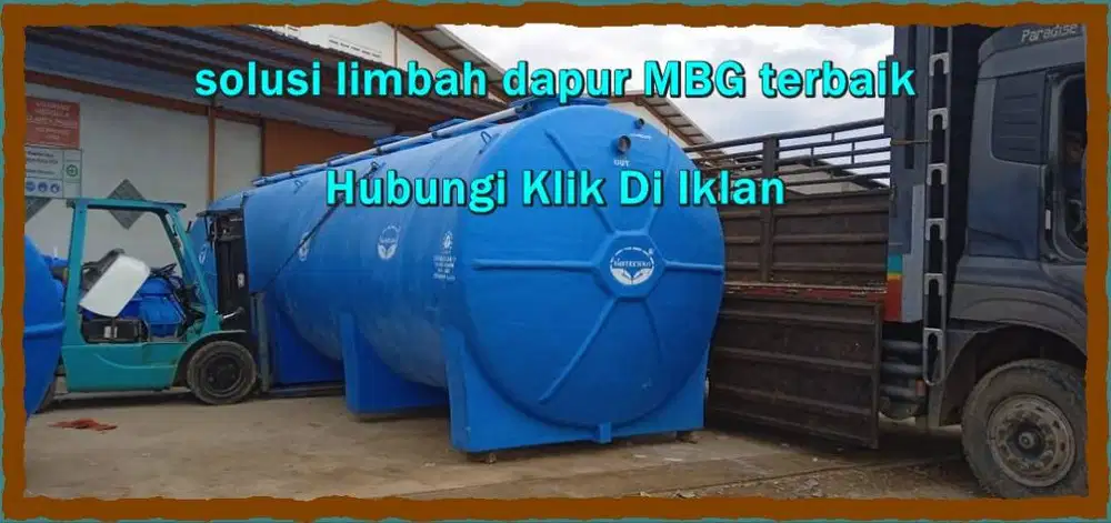IPAL dapur anti bau MBG