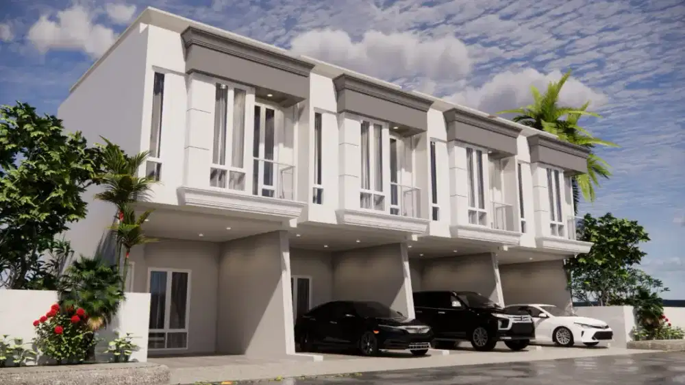 Di jual rumah mewah cantik di Alu Alu jakarta timur