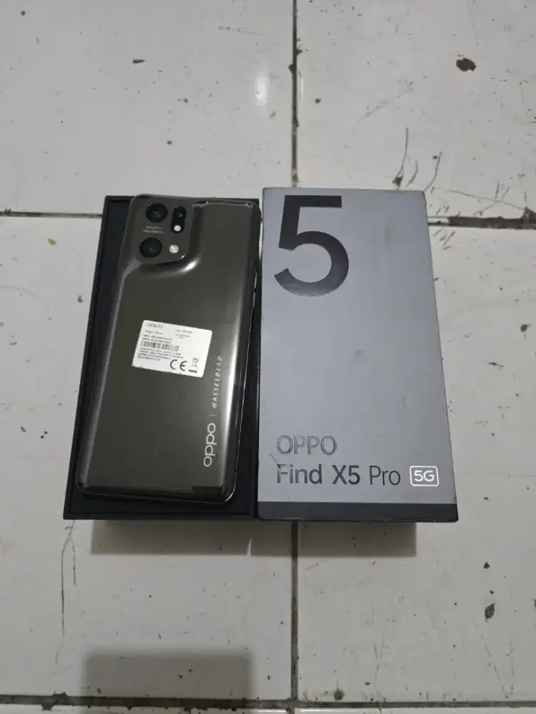 Oppo Find X5 pro 12/256gb Normal Lengkap
