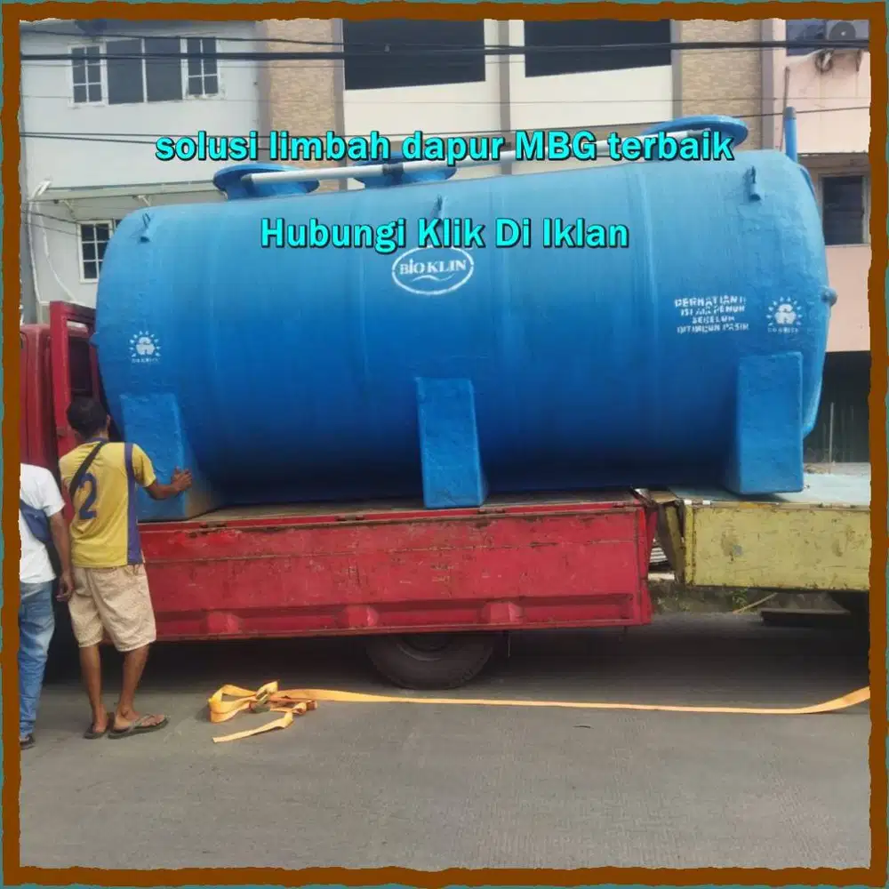 sistem IPAL dapur makanan MBG