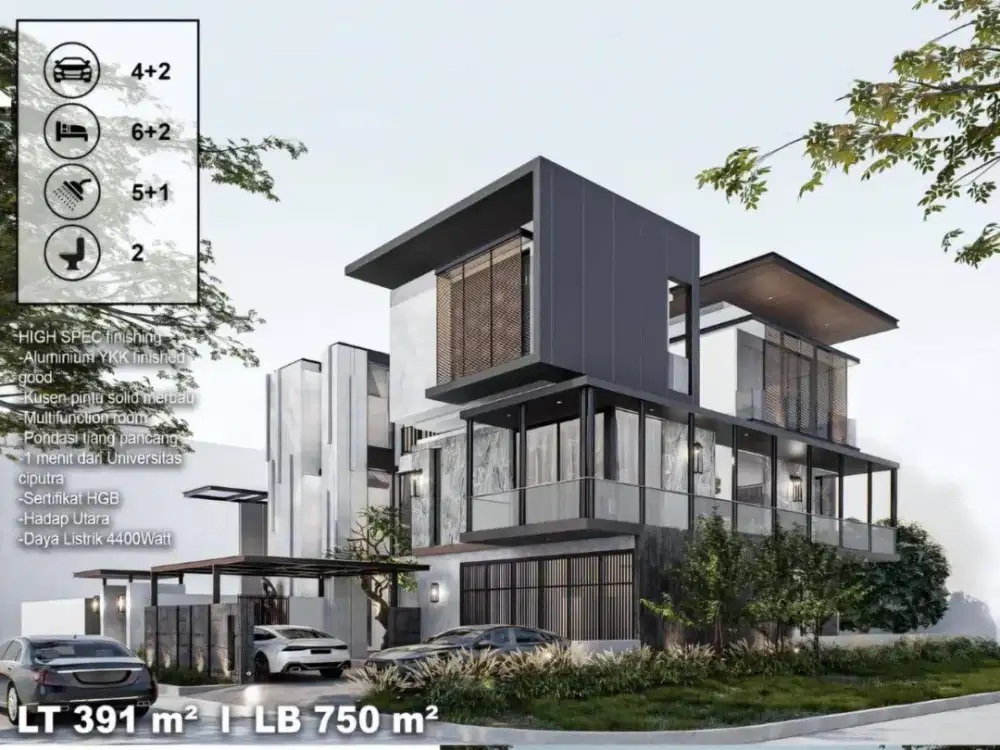 Dijual Rumah 3 LT, Strategis Dekat PTC di Citraland Surabaya