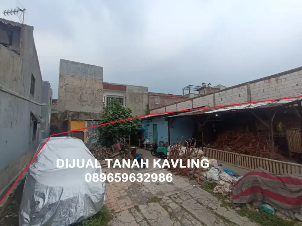 DIJUAL CEPAT & MURAH Rumah tua hitung Tanah kavling