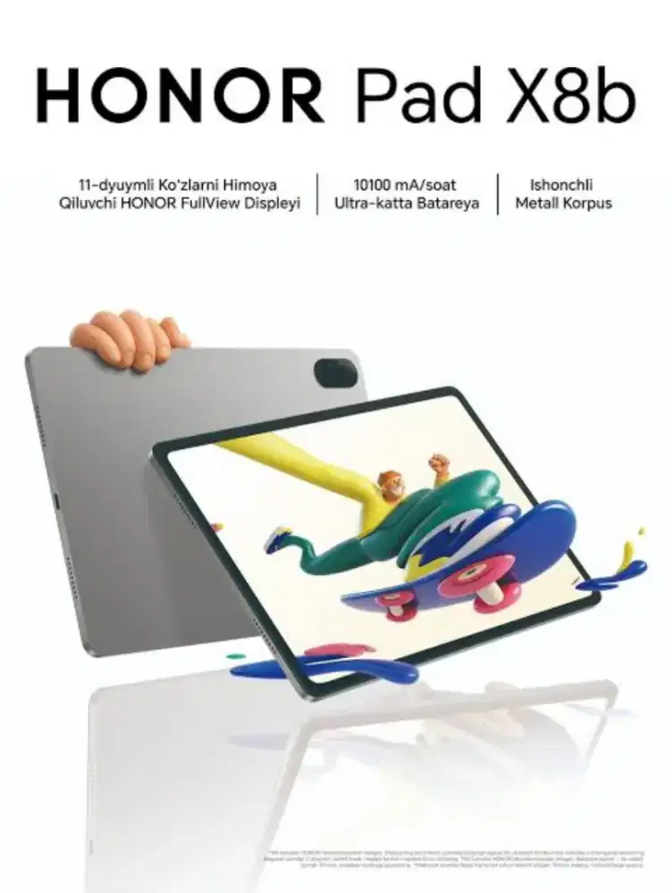 New!! HONOR PAD X8b