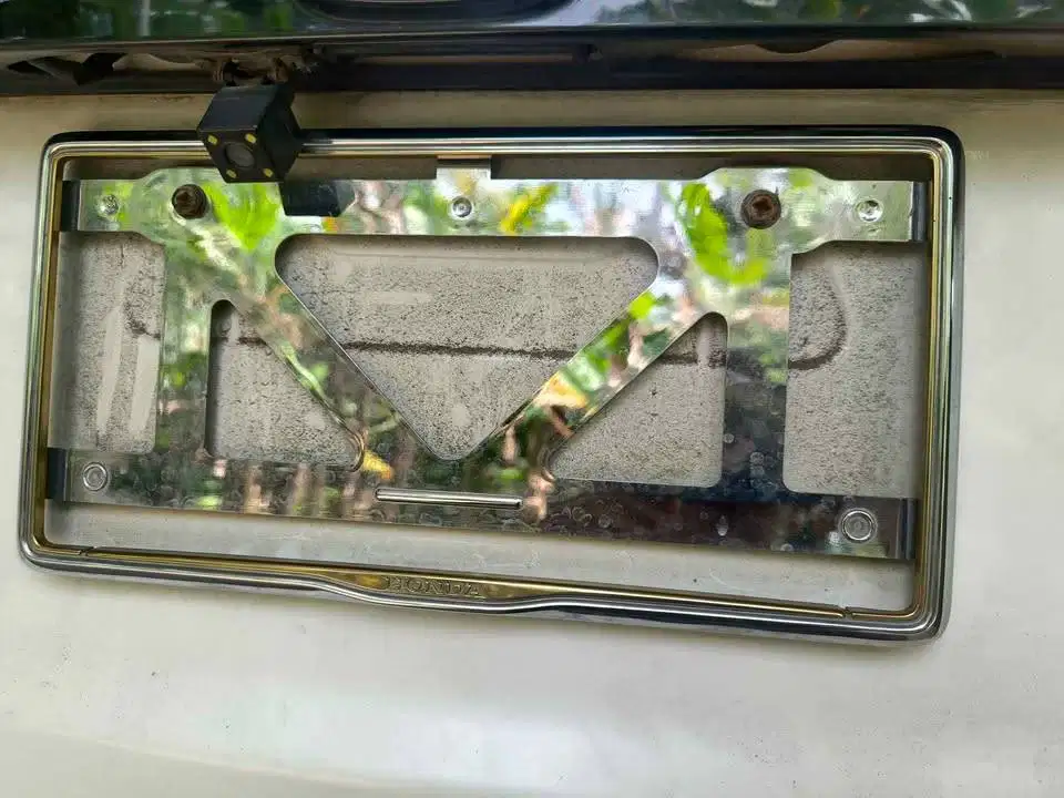 FRAME PLAT JDM HONDA ACESS