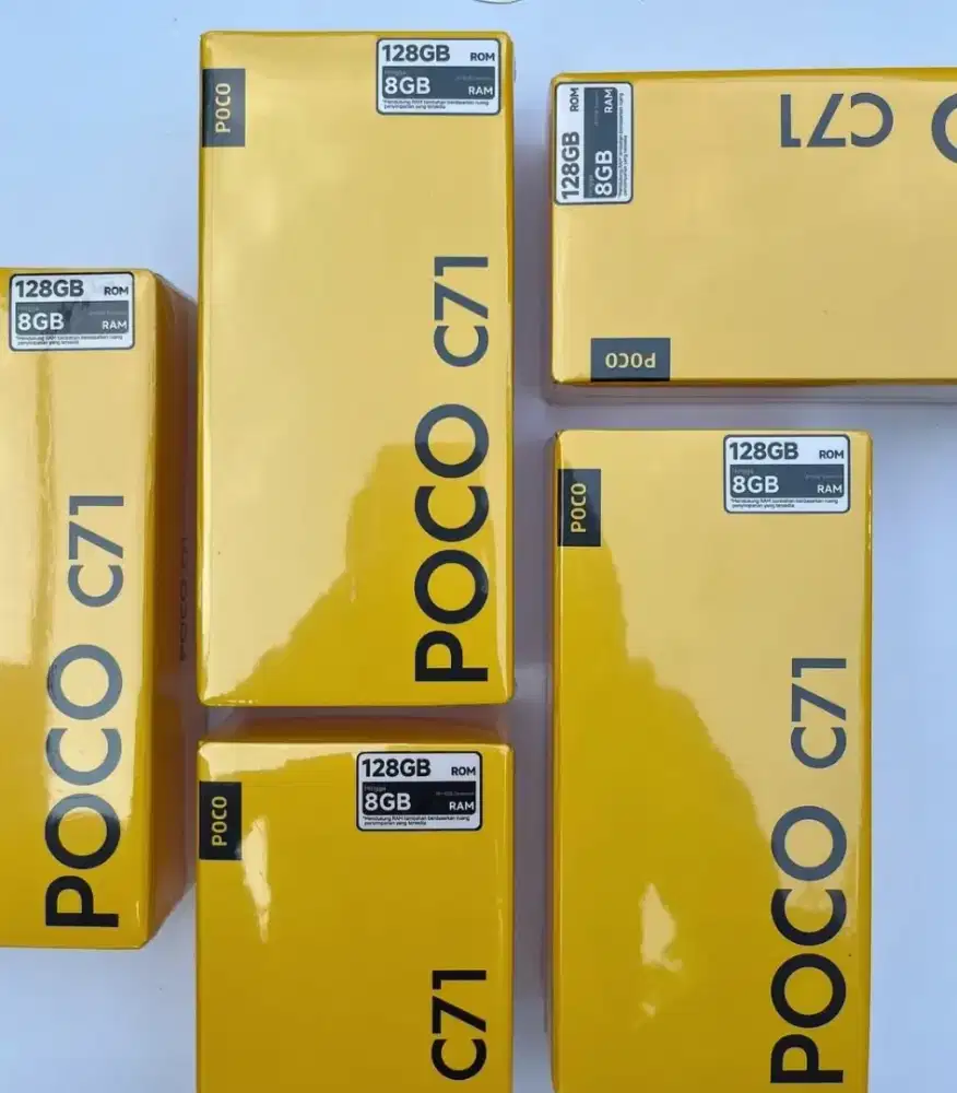 New Poco C71 4+4GB/128GB