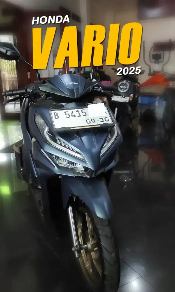 Honda Vario 125 2025 Smart Key | KM 5rb | Like New, STNK Panjang