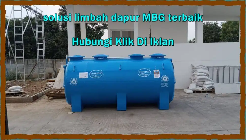 instalasi limbah dapur MBG