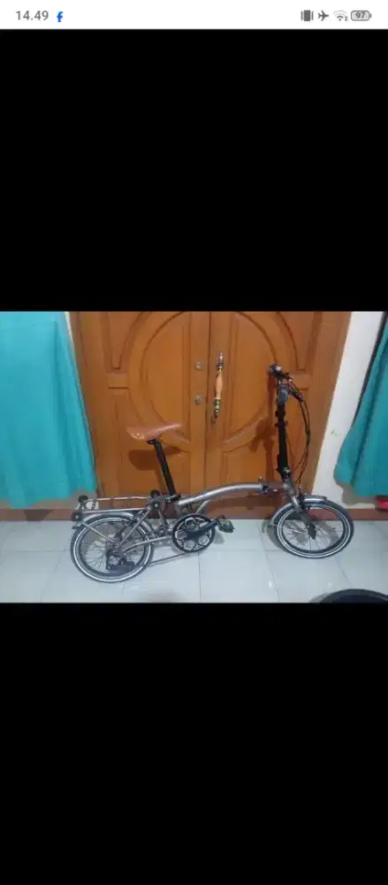 SEPEDA LIPAT TRIFOLD 3S ( SECOND LIKE NEW)