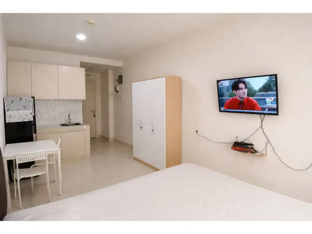 DISEWA APT FURNISHED BULANAN SENTUL TOWER APARTMENT SENTUL CITY SSR074